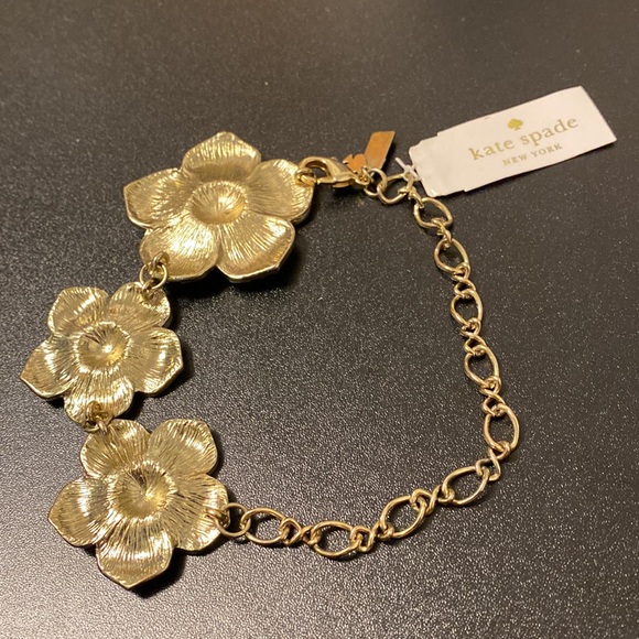 Gorgeous KATE SPADE flower bracelet New with Tags - Picture 8 of 8